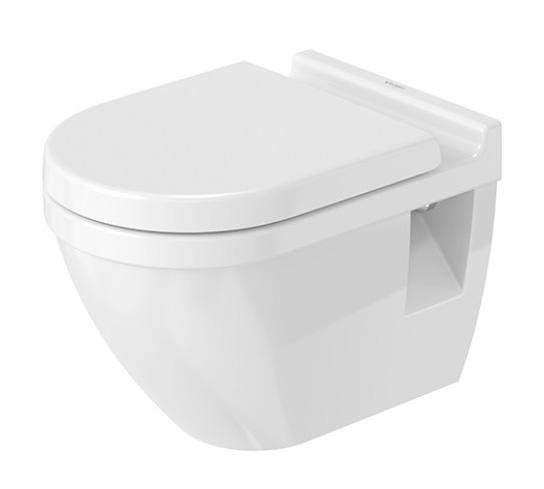 Duravit Starck 3 v&aelig;gh&aelig;ngt toilet m/wondergliss