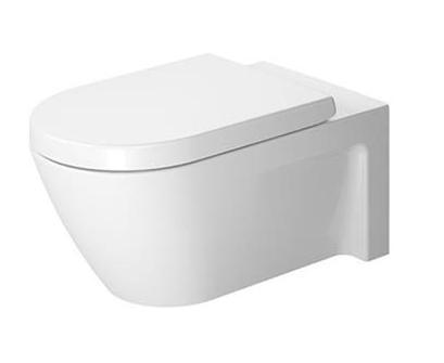 Duravit Starck 2 toilets&aelig;de m/ soft-close