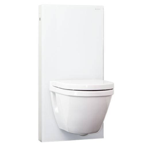 Geberit Monolith cisterne til v&aelig;gh&aelig;ngt toiletsk&aring;l - Hvid