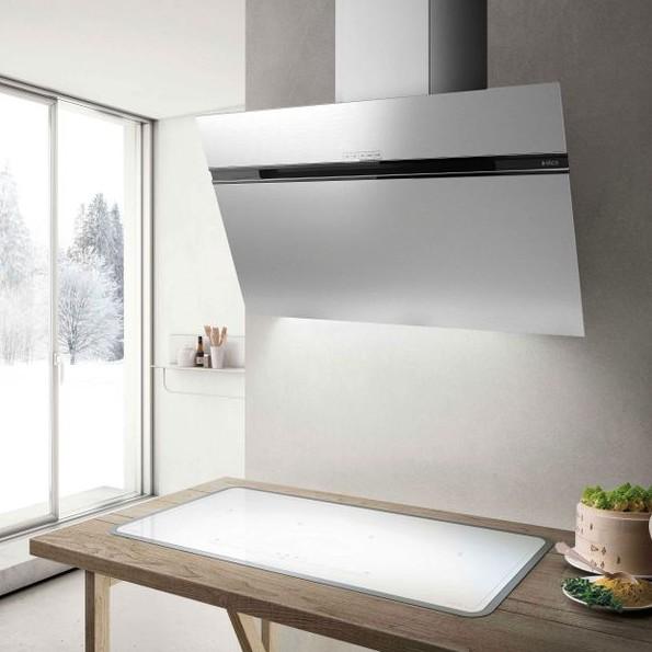 Eico Stripe 90 X emh&aelig;tte til v&aelig;gmontering - Rustfrit st&aring;l