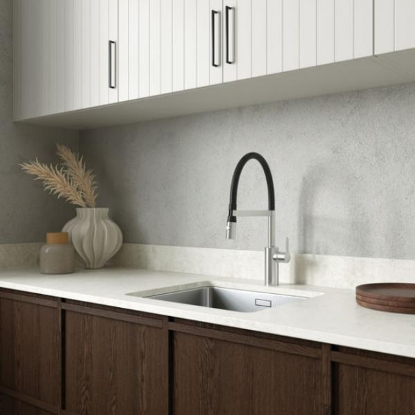 Damixa Silhouet Pro k&oslash;kkenarmatur - Steel