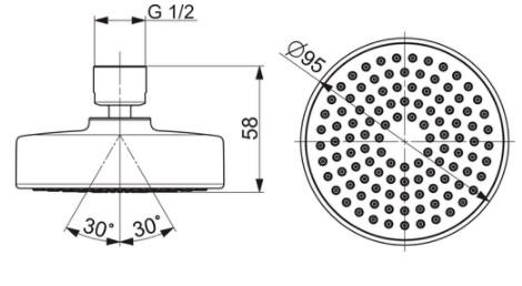 Oras Apollo Hovedbruser - &Oslash;95