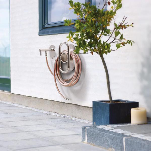 Frostline Duo wall frostfri udend&oslash;rshane 150-350 mm - Poleret st&aring;l