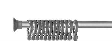 Van Der P Erica2000 Forskydelig forh&aelig;ngsstang 70-170cm, S&oslash;lv