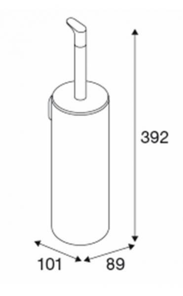 Pressalit Style pakke til badev&aelig;relset 2 - Mat sort