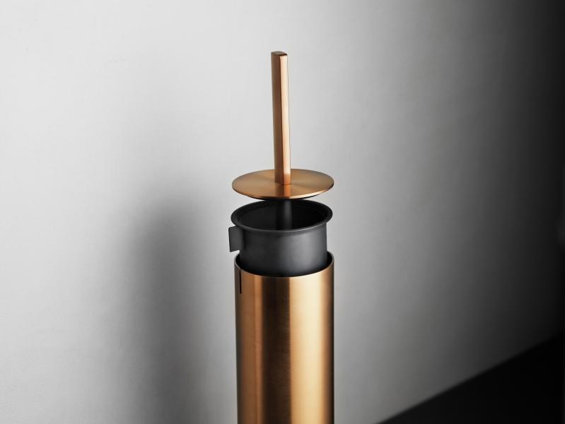 Unidrain ReFrame toiletb&oslash;rste til v&aelig;g - Kobber