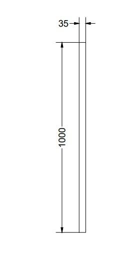 Sanibell Proline spejl &Oslash;100 - Mat guld