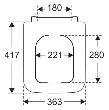 Villeroy & Boch Venticello toilets&aelig;de m/softclose og quick release