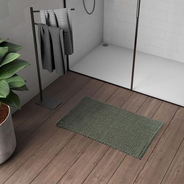 Hefe Knot badem&aring;tte 50 x 50 cm - Gr&oslash;n