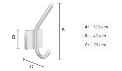 Smedbo House krog til badek&aring;be - Krom