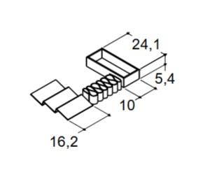 Dansani Luna indretning til &oslash;verste skuffe 60/80*35