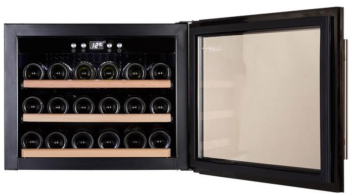 Cavin Scandinavian Collection 18 indbygget vink&oslash;leskab - Sort