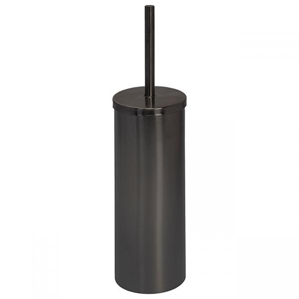 Kosmos toiletb&oslash;rste t/v&aelig;g - B&oslash;rstet gunmetal