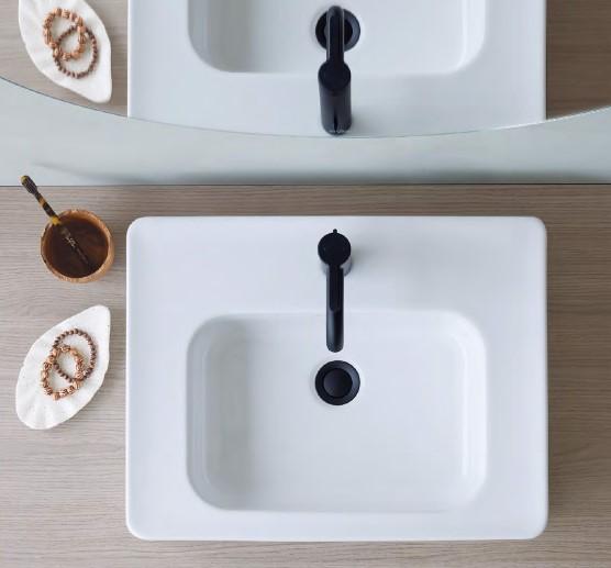 Duravit Soleil fritst&aring;ende bowlevask - 1 hanehul - Med overl&oslash;b