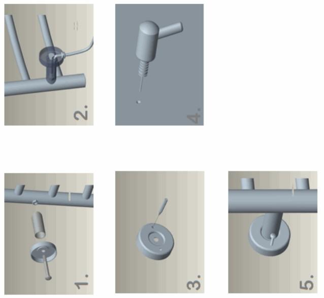TVS Eldo 9 h&aring;ndkl&aelig;det&oslash;rrer m/timer - 53x86 cm - Sort