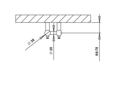 Str&oslash;mberg Regus el-h&aring;ndkl&aelig;det&oslash;rrer - 11,5x150 cm - Hvid