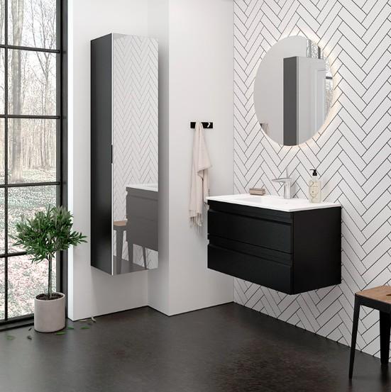 Dansani Minore 80 m&oslash;belvask - Uden hanehul - Hvid mat