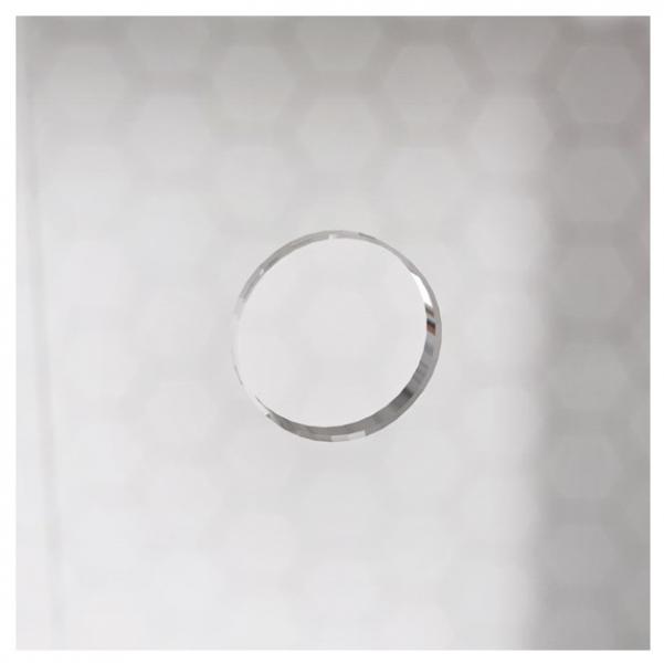 Bath brused&oslash;r  - Klar glas - Messing