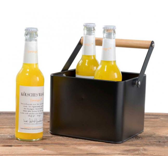 Wenko Baco redskabsholder til k&oslash;kken - Mat sort metal