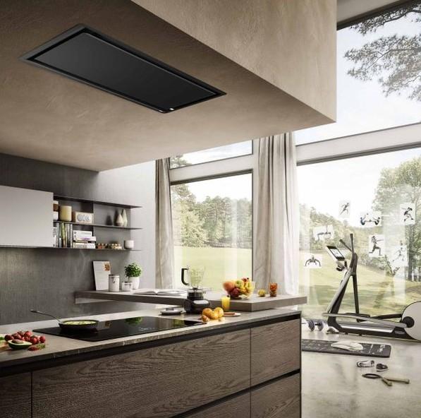 Eico Illusion H30 BL MAT/A/100 indbygget emh&aelig;tte t/ loft el. niche - Sort