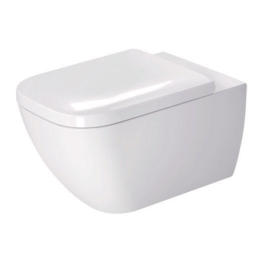 Duravit Happy D.2 54 v&aelig;gh&aelig;ngt toilet m/Durafix