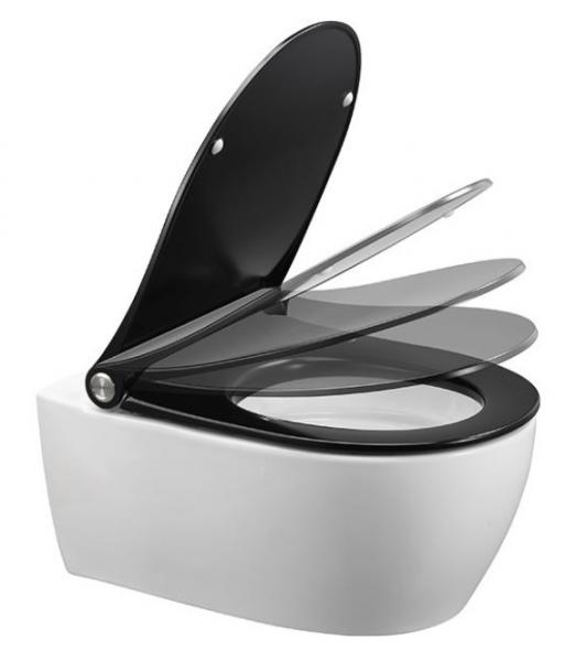 Pressalit Sway D2 toilets&aelig;de m/soft close og lift-off - Hvid