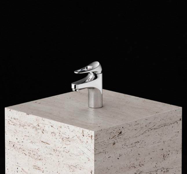 FM Mattsson 9000XE h&aring;ndvaskarmatur m/koldstart og Ecoflow