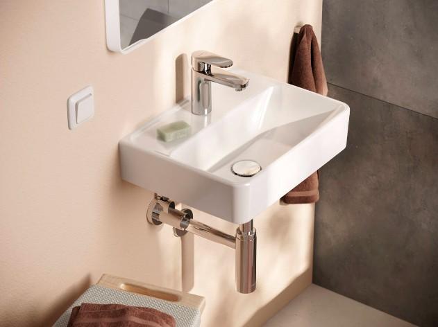 hansgrohe Vernis Blend 100 h&aring;ndvaskarmatur u/bundventil - Krom