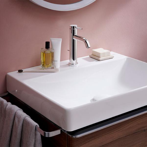 hansgrohe Tecturis S h&aring;ndvaskarmatur 110 m/CoolStart, EcoSmart+ og l&oslash;ft-op bundventil - Krom