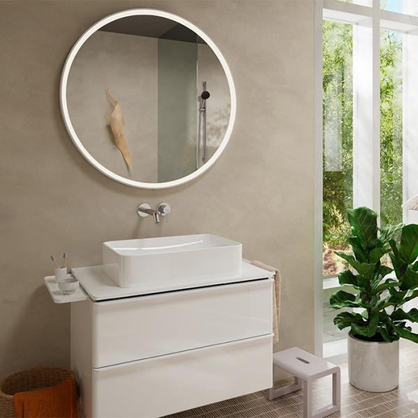 hansgrohe Tecturis S komplet h&aring;ndvaskarmatur til indbygning m/EcoSmart+ - 165 - Krom