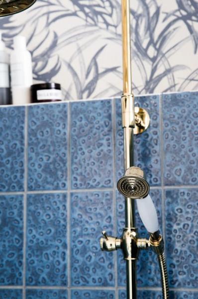 Damixa Tradition h&aring;ndbruser - Poleret messing