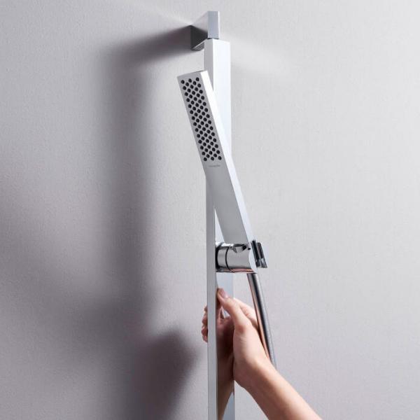 hansgrohe Pulsify E 100 bruses&aelig;t 1jet m/EcoSmart+ - Mat sort