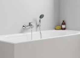 Grohe Vitalio Start 100 h&aring;ndbruser m/v&aelig;gholders&aelig;t - Krom