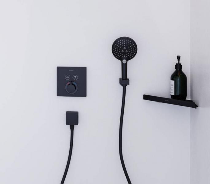 Hansgrohe AddStoris hj&oslash;rnehylde - Mat sort