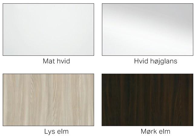 Laufen Base m&oslash;belpakke m/slim h&aring;ndvask - 60 cm - M&oslash;rk elm