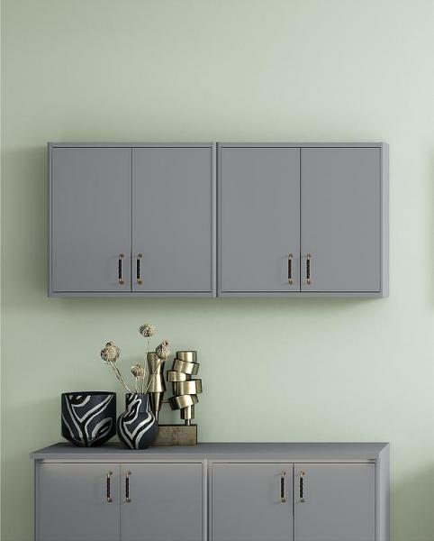 Gustavsberg Graphic v&aelig;gskab - Lille dybde - Gr&oslash;n