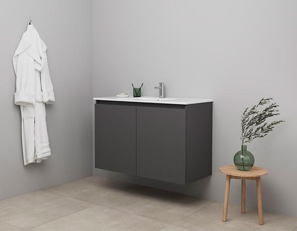 Sanibell Online 101 m&oslash;bels&aelig;t m/grebsfri l&aring;ger - Mat antracit