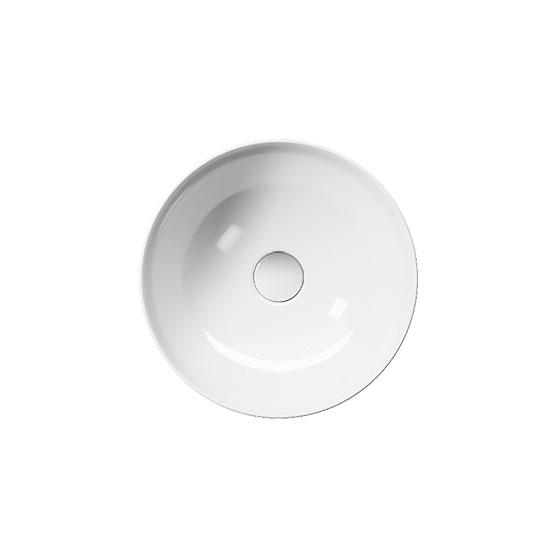 GSI Pura 40 rund fritst&aring;ende bowlevask - Uden overl&oslash;b - ExtraGlaze