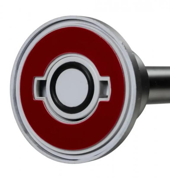 Hefe badeforh&aelig;ngsstang - max 229 cm - Sort