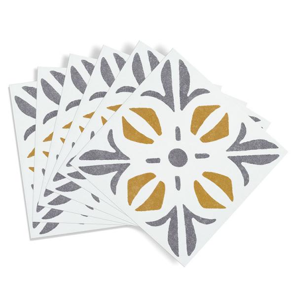 D-C-fix selvkl&aelig;bende fliser til v&aelig;g - Cubia gold