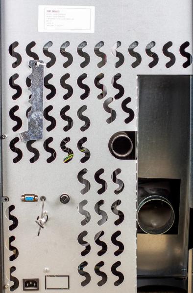 Lang&aring; Karen Tr&aelig;pilleovn 40 kg pilletank - Sort