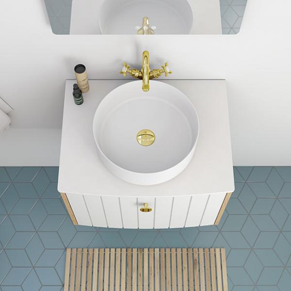 Dansani Circle &Oslash;36 fritst&aring;ende bowlevask - Uden overl&oslash;b