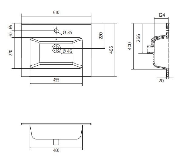 Hafa Haze 60 m&oslash;belpakke m/On soft h&aring;ndvask - Mat gr&oslash;n