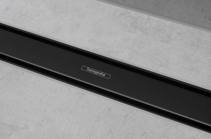 Hansgrohe RainDrain Match Kappes&aelig;t - 70 cm - Mat sort