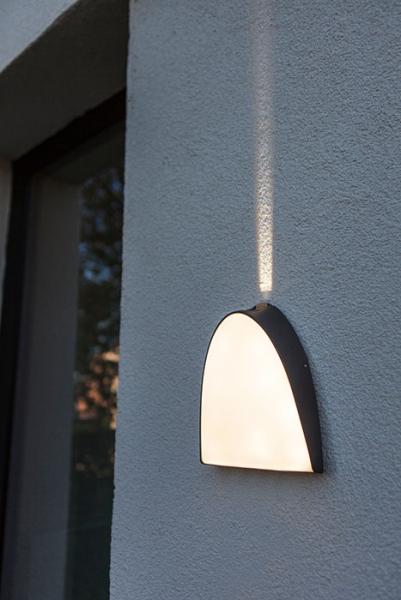 Lutec Architectural Apollo udend&oslash;rslampe til v&aelig;g