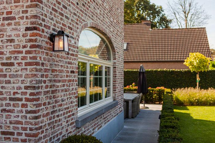 Lutec Tradition Kelsey udend&oslash;rslampe til v&aelig;g m/regnglas - Stor - Mat sort