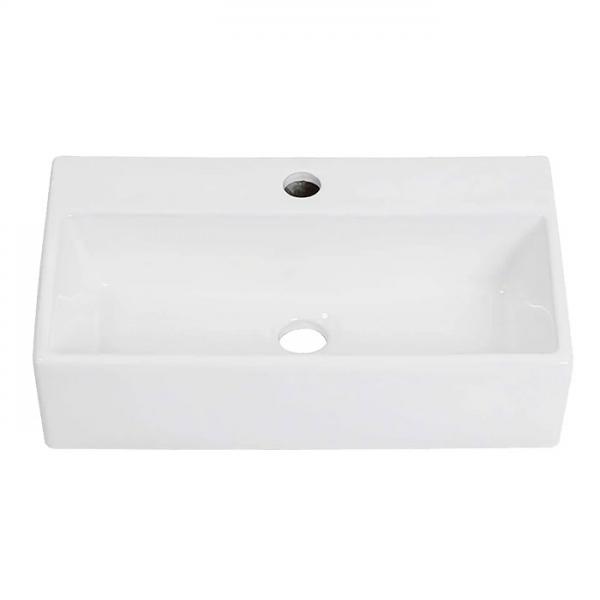 Lavabo Boxo 1080 SLIM 50 h&aring;ndvask t/v&aelig;g eller bord - 1 hanehul