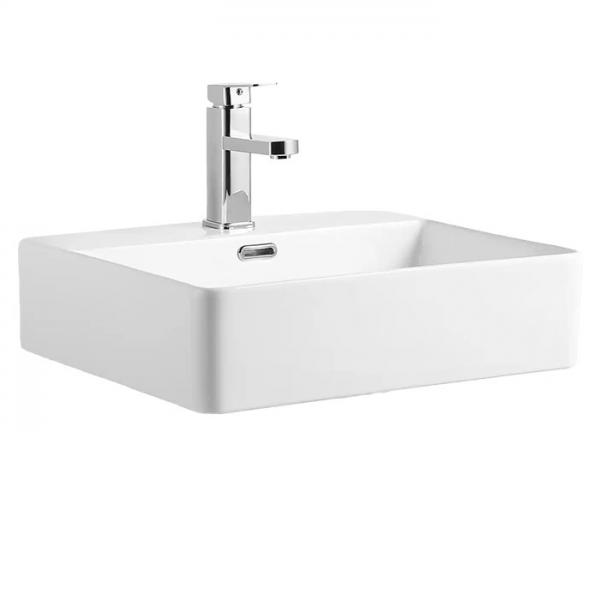 Lavabo Boxo 50 h&aring;ndvask t/v&aelig;g eller bord - 1 hanehul