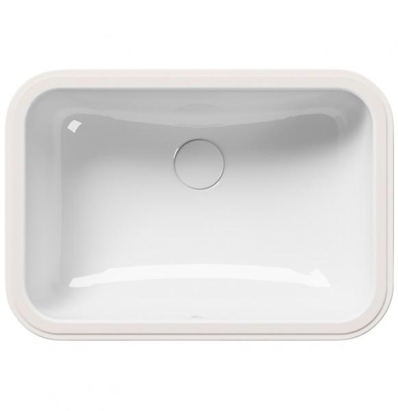 GSI Classic 50 h&aring;ndvask t/underlimning - Med overl&oslash;b - ExtraGlaze