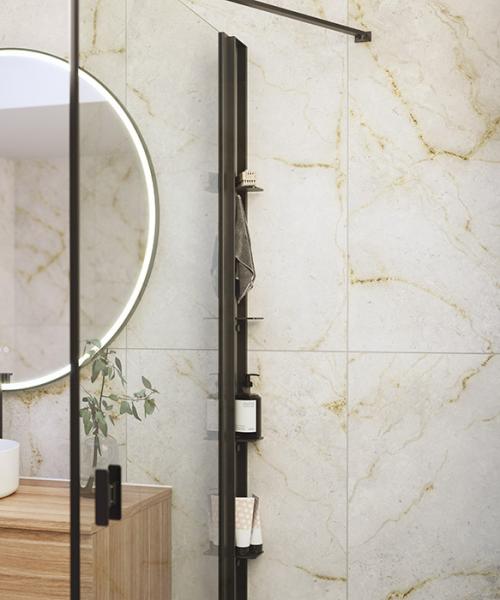 Dansani Tower brusereol til Match D - Mat sort - Ny model